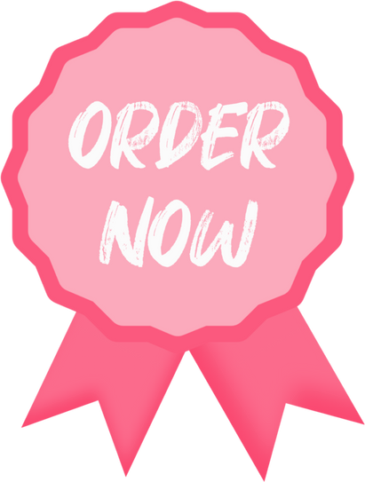 Pink Order Now Badge